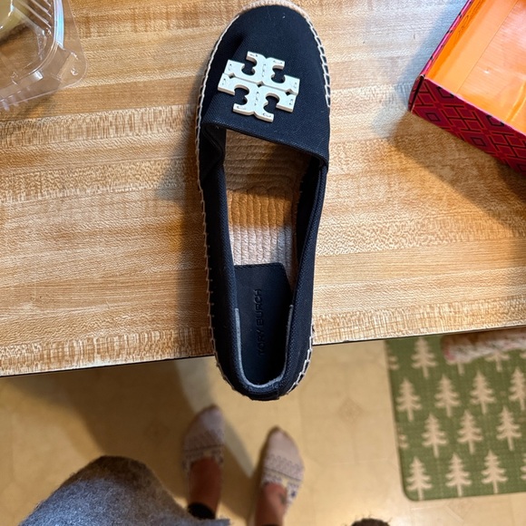 Tory Burch Black and Ivory Espadrilles - Picture 10 of 14